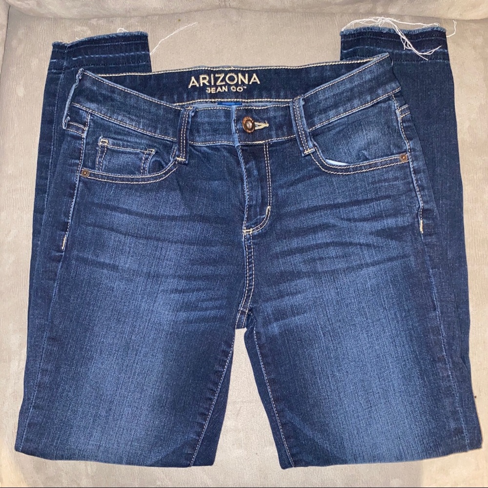 Arizona Jean Co. Dark Skinny Jeans